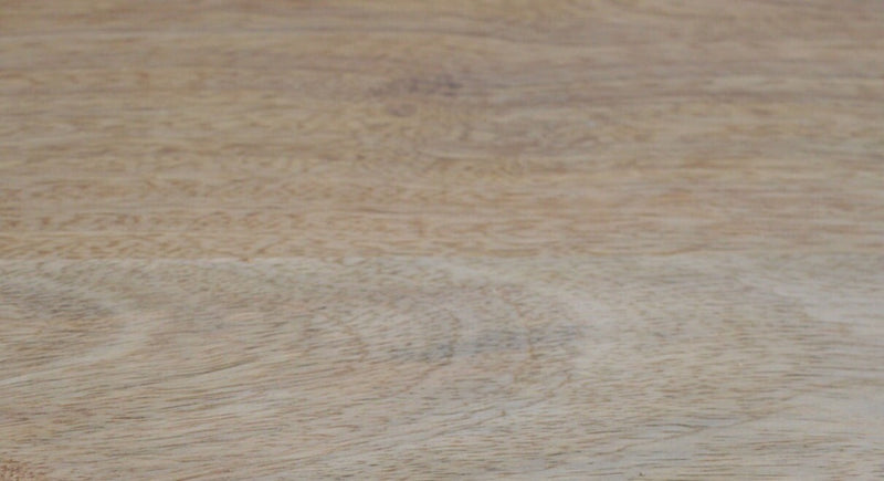 Multi Tweed Footstool with Shelf | Oak-Ish