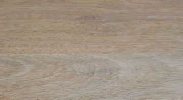 Multi Tweed Footstool with Shelf | Oak-Ish