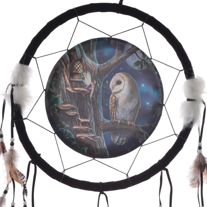 Dreamcatcher (Medium) - Lisa Parker Fairy Tales Owl & Fairy
