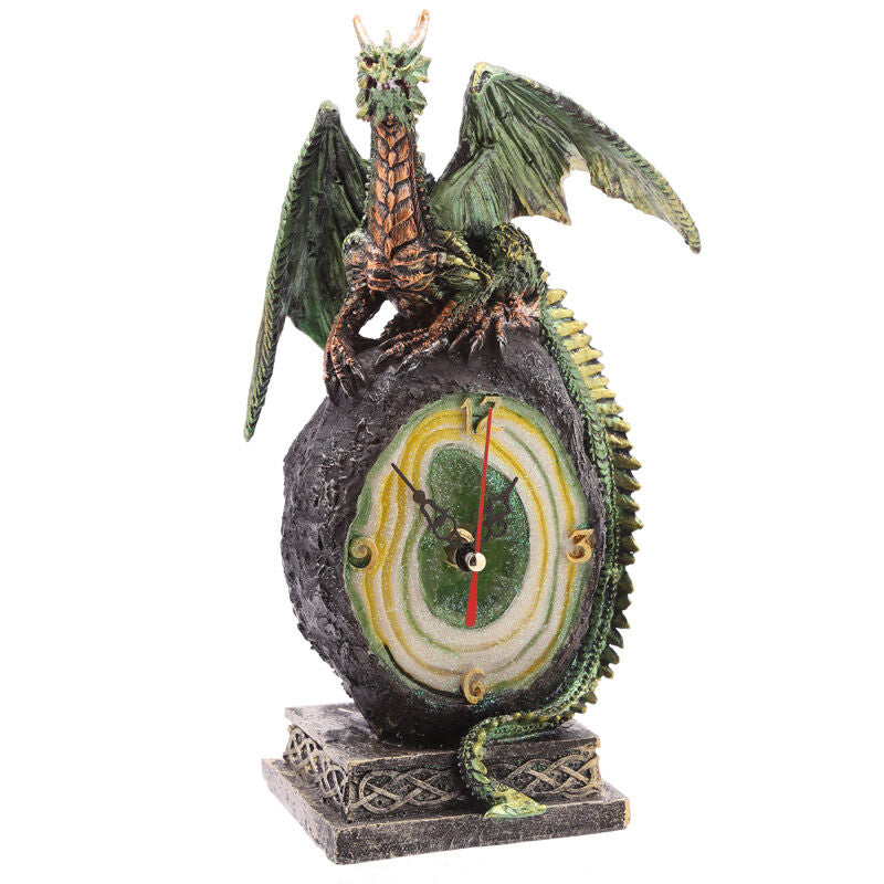 Crystal Geode Dark Legends Dragon Clock