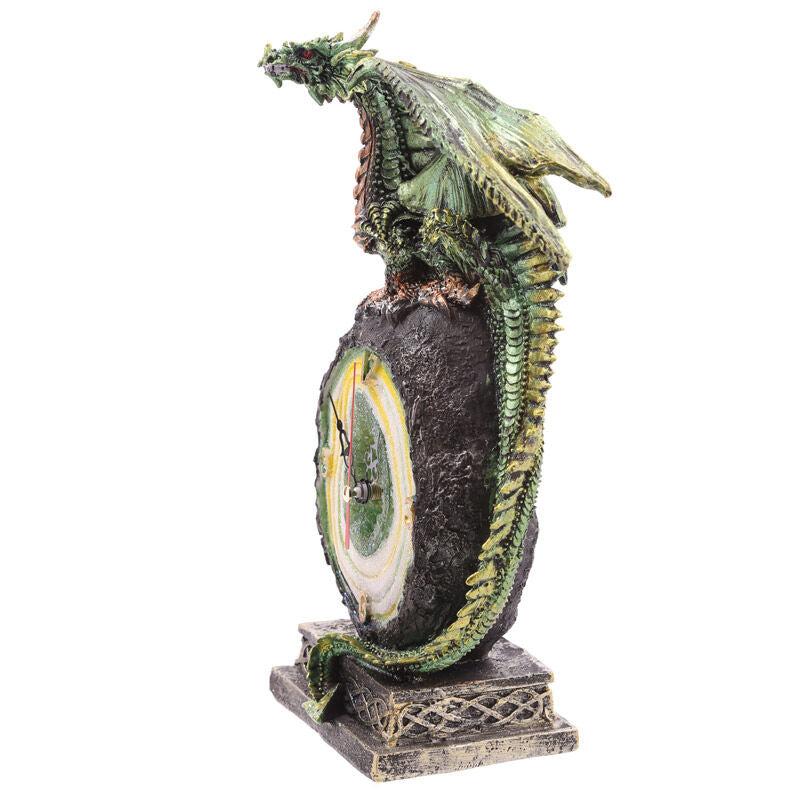 Crystal Geode Dark Legends Dragon Clock