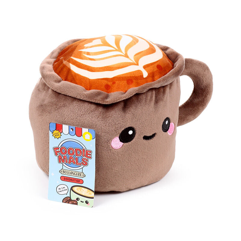 Plush Door Stop - Foodiemals Cappuccino