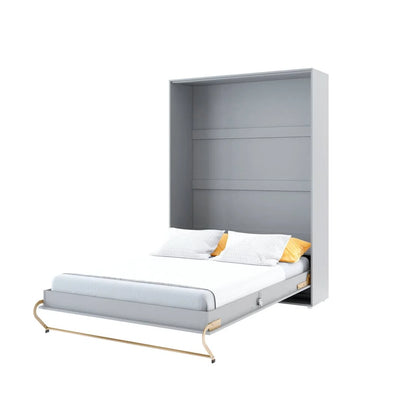 Double (140cm) Vertical Wall Bed (Spring Lift)