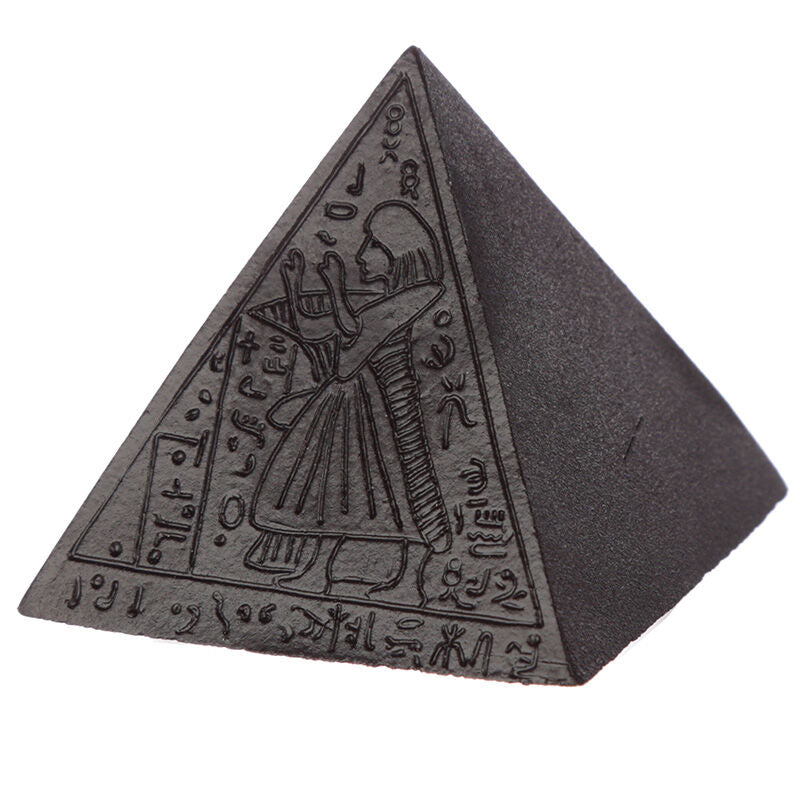 Decorative Black Egyptian Pyramid Ornament