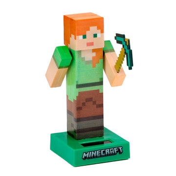 Collectable Licensed Solar Powered Pal - Minecraft Alex