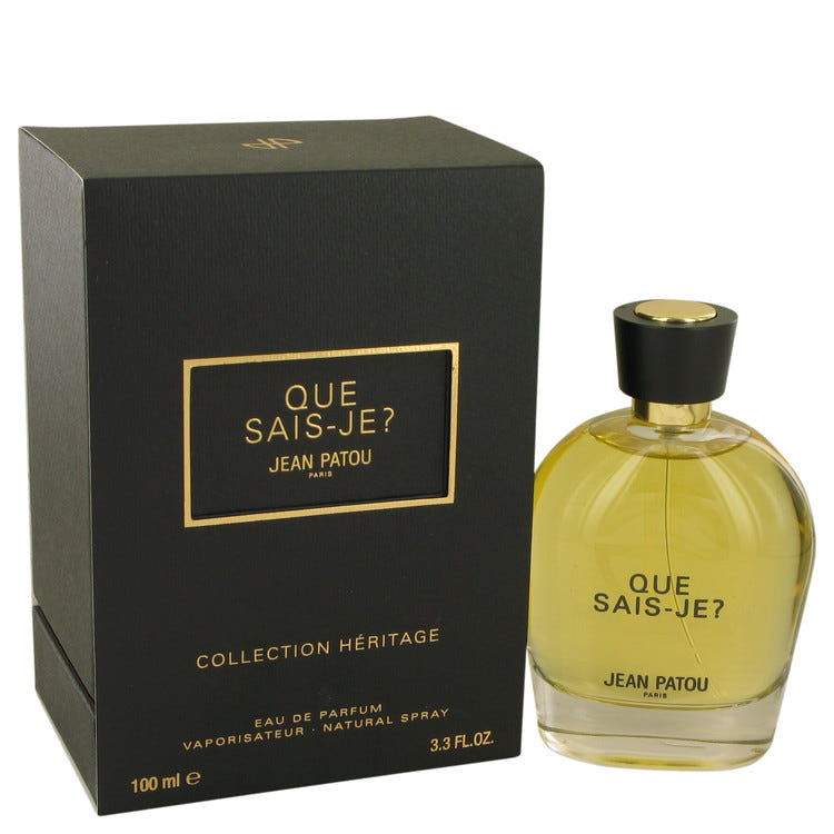 Jean Patou Collection Héritage Que Sais-Je? Eau de Parfum 100ml Spray Women's Fragrance Default Title