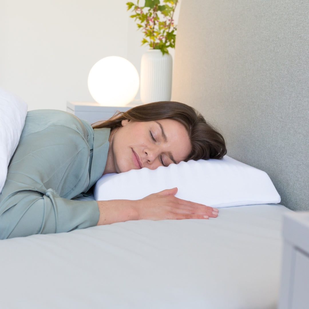 Stomach Sleeper Pillow | Low Profile Thin Pillow for Front Sleepers