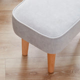 Freya Nursing Chair & Footstool | Ergonomic Curved Back Nursery Chair with Foam Cushions