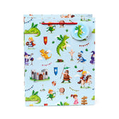 Gift Bag (Large) - Knights & Dragons