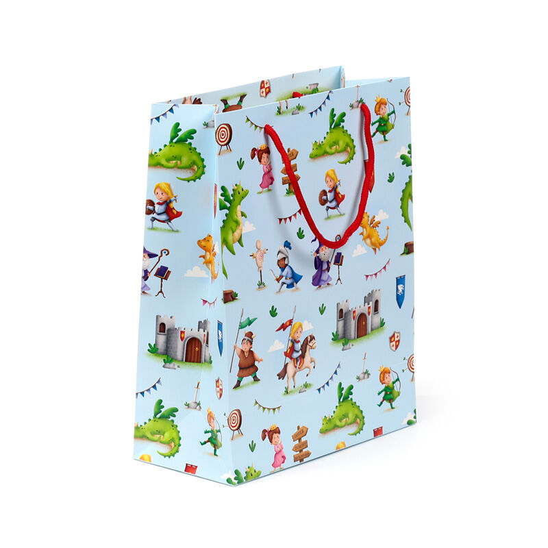 Gift Bag (Large) - Knights & Dragons
