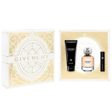 Givenchy L'Interdit Gift Set 50ml Eau de Parfum + Body Lotion 75ml + Travel Mascara Black 4g