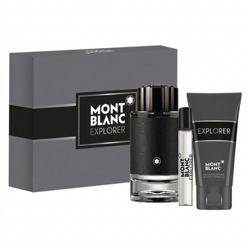 Mont Blanc Explorer Gift Set 100ml Eau de Parfum + Shower Gel 100ml + 7.5ml Eau de Parfum