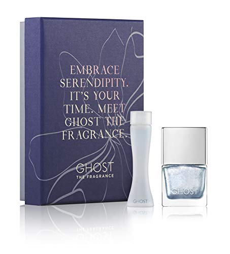 Ghost Original Gift Set 5ml EDT + 10ml Ghost Metallic Blue Nail Polish Women's Fragrance