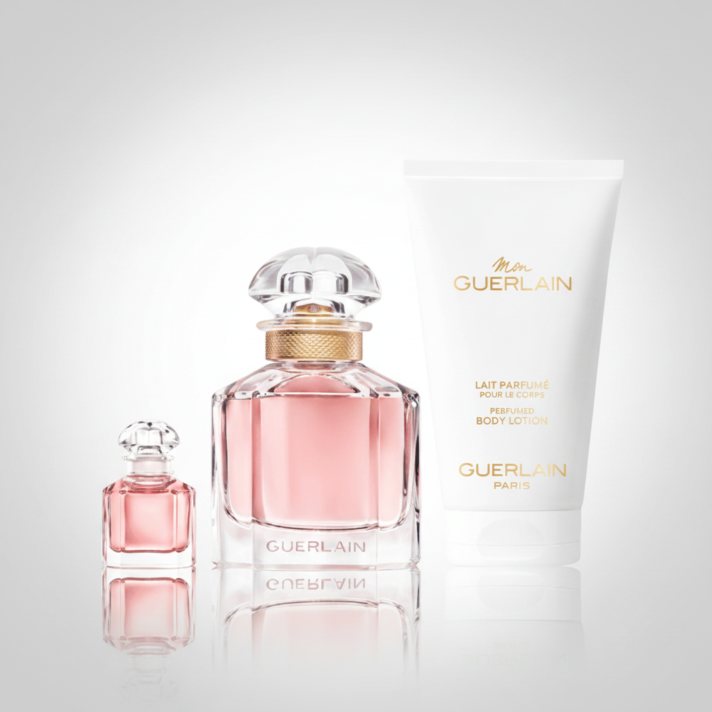 Guerlain Mon Guerlain Gift Set 50ml EDP + 5ml EDP + 75ml Body Lotion