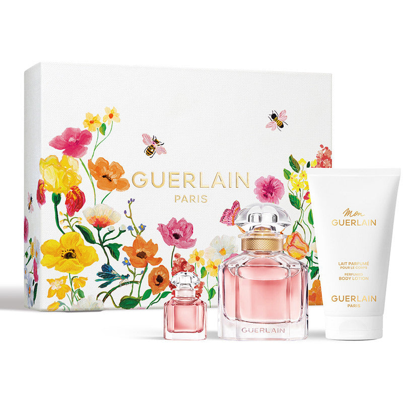 Guerlain Mon Guerlain Gift Set 50ml EDP + 5ml EDP + 75ml Body Lotion