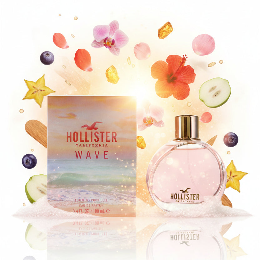 Hollister Wave for Her Eau de Parfum 100ml Spray