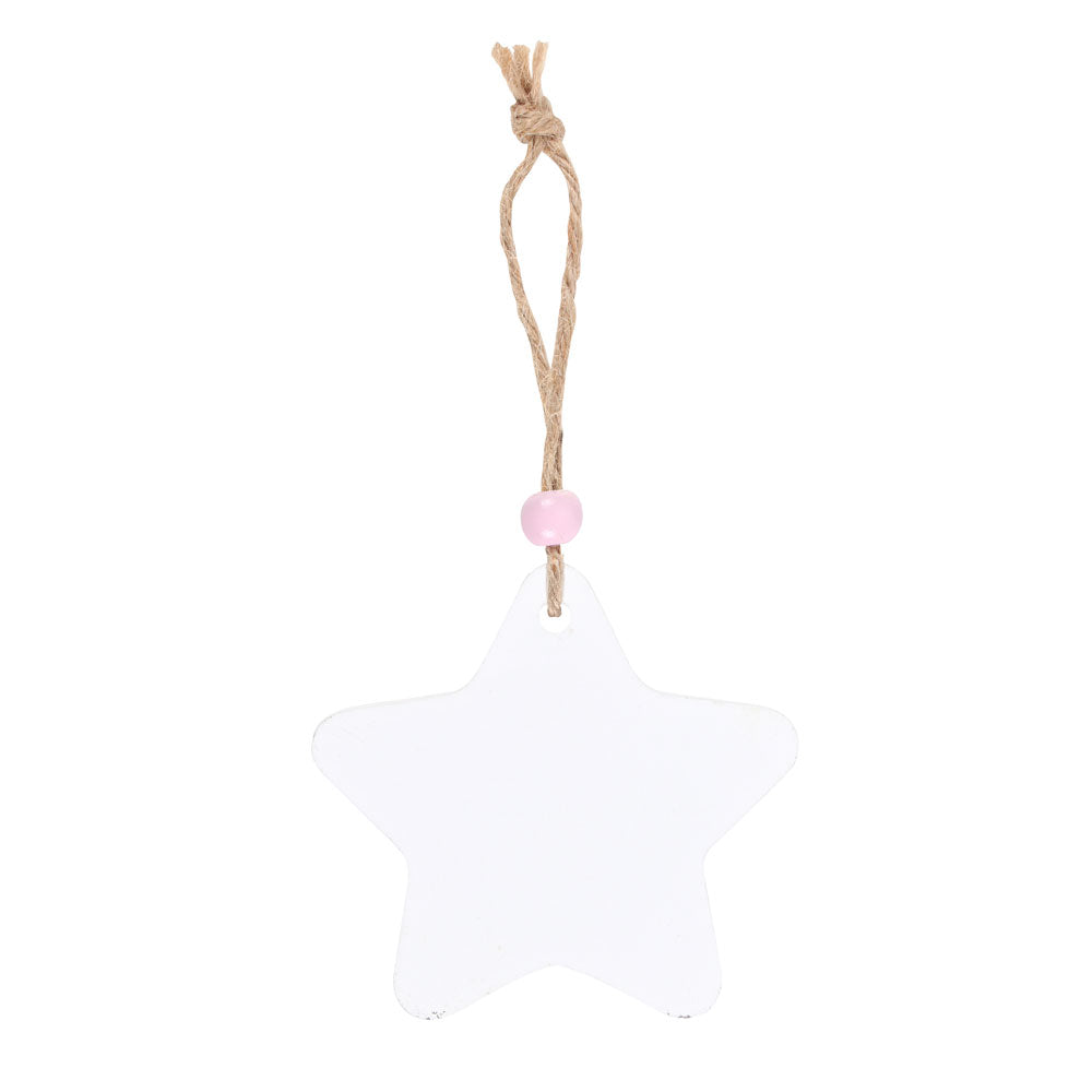 I Thank My Lucky Stars Hanging Star Sentiment Sign