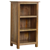Country Style Mini Bookcase Chest of Drawers | Oak-Ish Mango Wood
