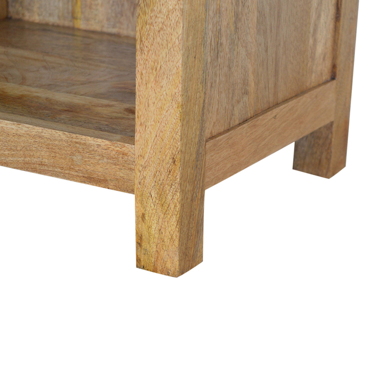 Country Style Mini Bookcase Chest of Drawers | Oak-Ish Mango Wood