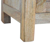 Multi Drawer Country Console Table | Oak-Ish Mango Wood