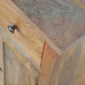 Multi Drawer Country Console Table | Oak-Ish Mango Wood