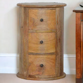 3 Drawer Drum Chest