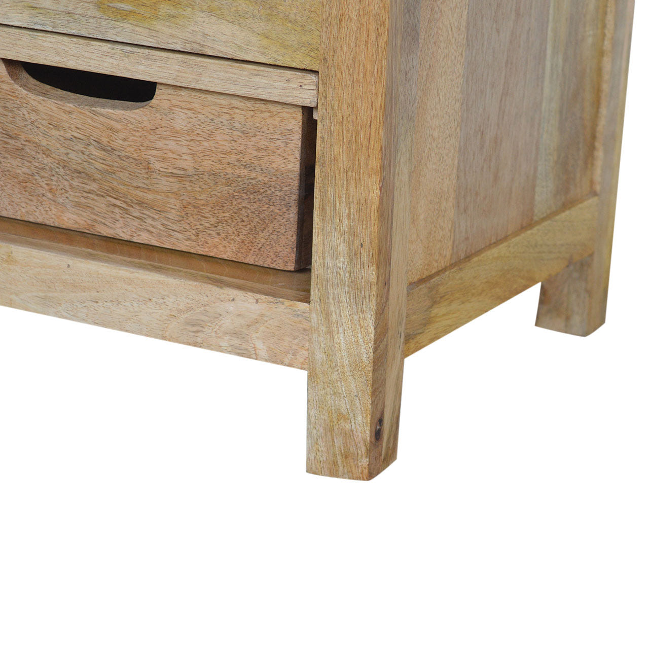 Wine Chest of Drawers | Oak Solid Mango Wood