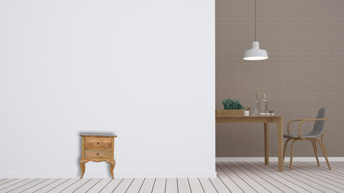 Bedside with Cabriole Legs Bedside Table | Oak Mango Wood Hand-Carved
