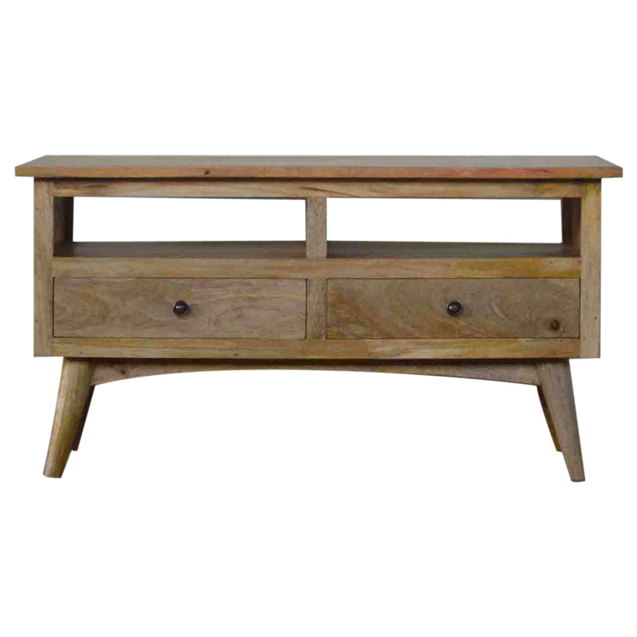 2-Drawer 2 Slot TV Media Unit