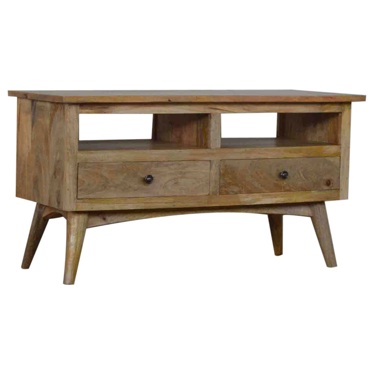 2-Drawer 2 Slot TV Media Unit