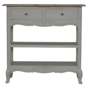 French Style Console Table | Oak-Ish Mango Wood