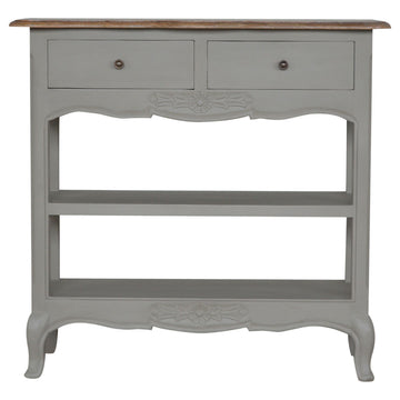 French Style Console Table | Oak-Ish Mango Wood
