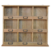 Floating Storage Unit with 9 Slots Chest of Drawers | Hidden Storage