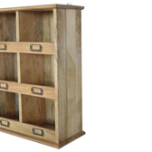 Floating Storage Unit with 9 Slots Chest of Drawers | Hidden Storage