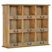 Floating Storage Unit with 9 Slots Chest of Drawers | Hidden Storage