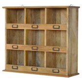 Floating Storage Unit with 9 Slots Chest of Drawers | Hidden Storage