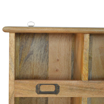 Floating Storage Unit with 9 Slots Chest of Drawers | Hidden Storage