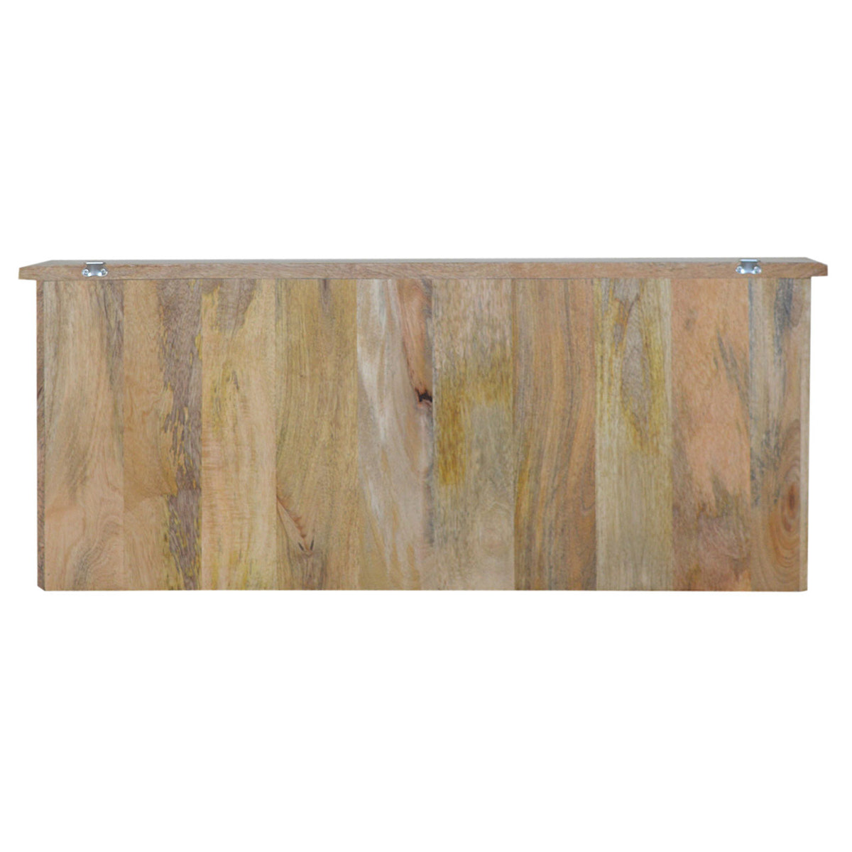 Floating Coat Rack with 3 Shelves Accent Piece