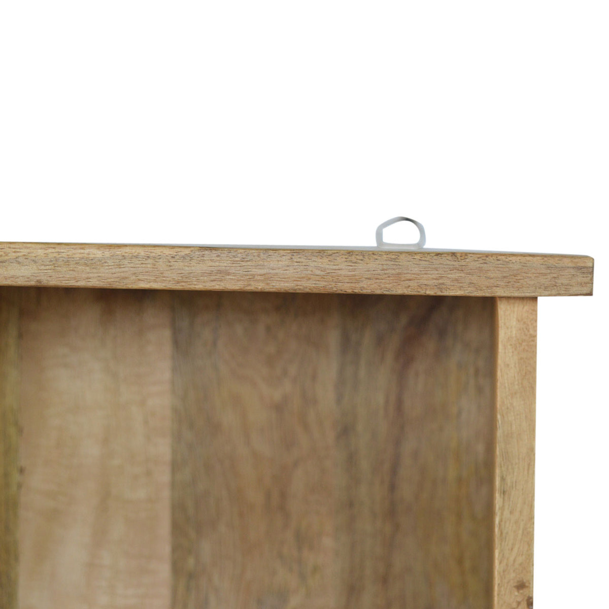 Floating Coat Rack with 3 Shelves Accent Piece