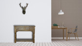 Solid Mango 2 Drawer Console