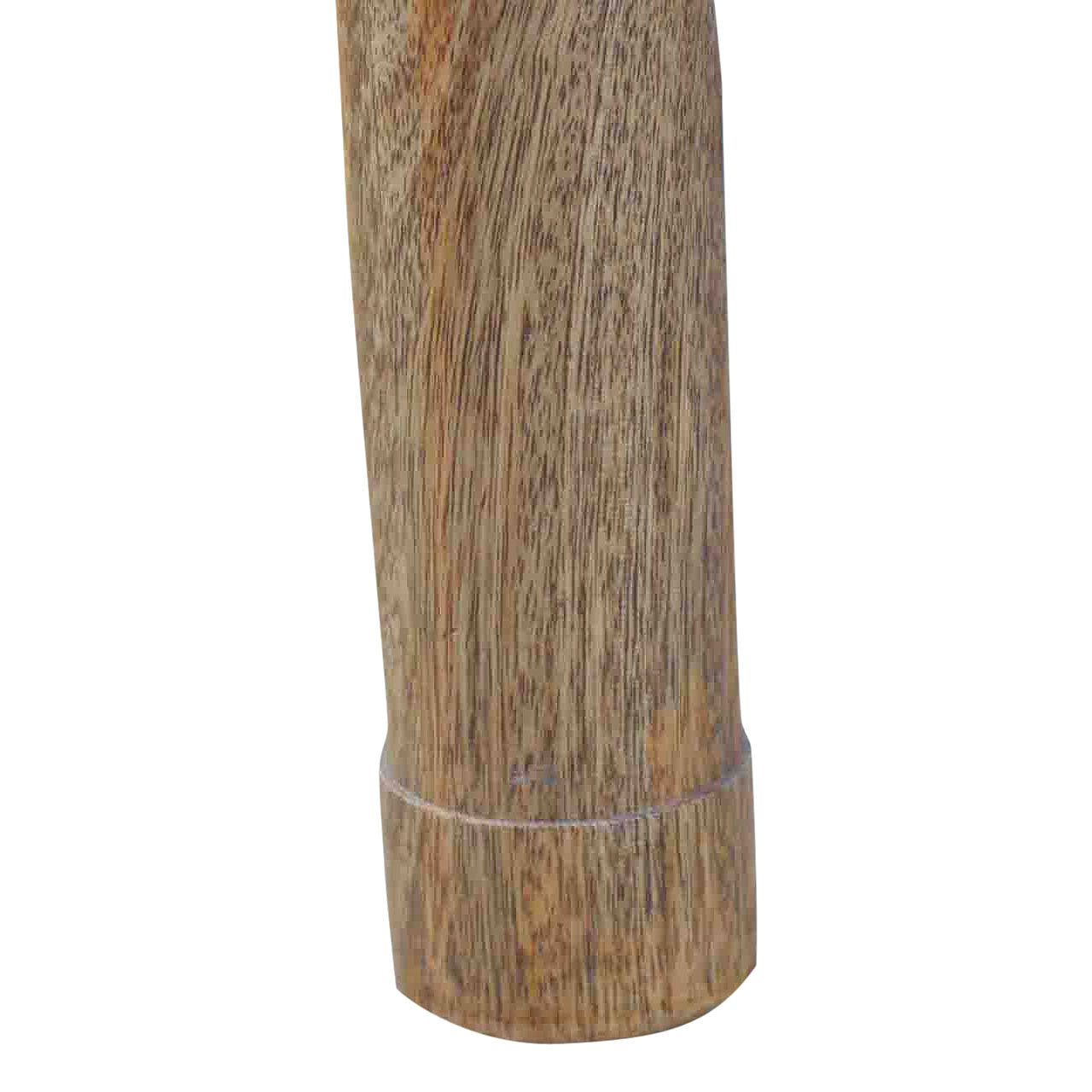 Serpentine Console Table | Oak-Ish Solid Mango Wood