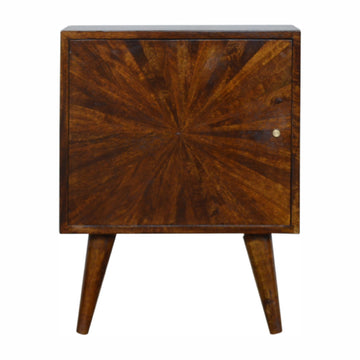 Chestnut Sunrise Door Bedside Table