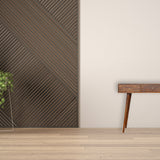 3 Drawer Assorted Chestnut Console