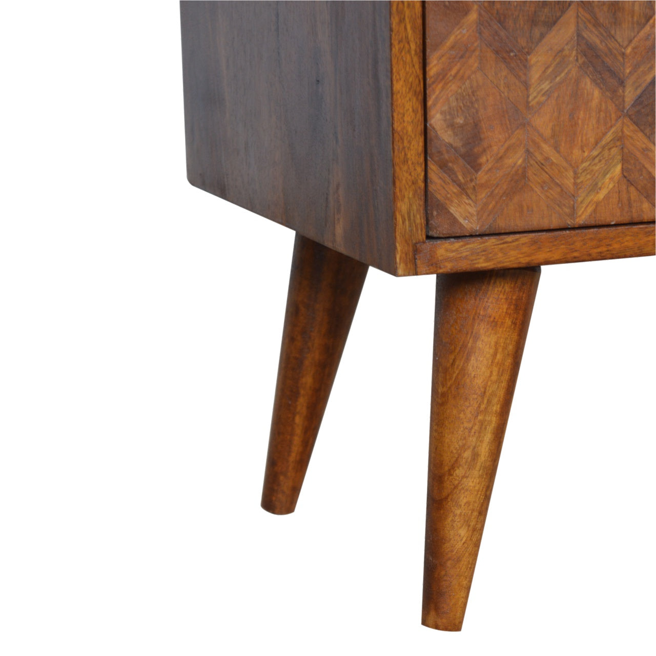 Assorted Chestnut Bedside Table