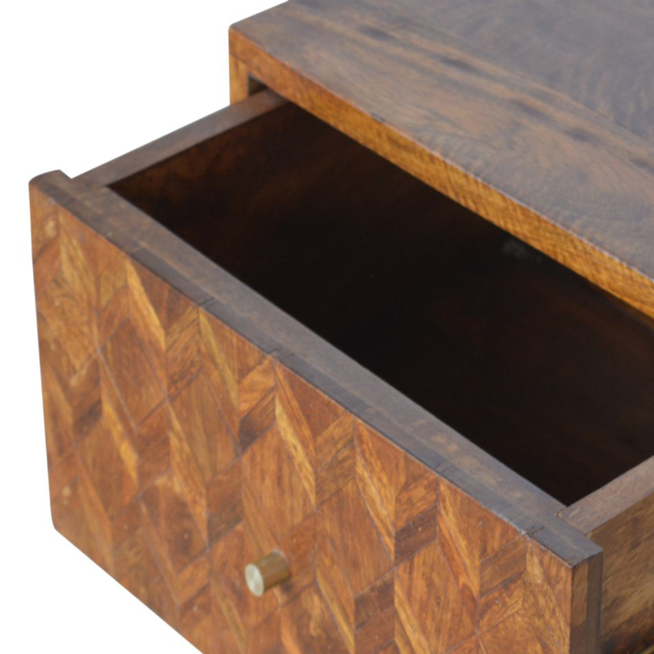 Assorted Chestnut Bedside Table