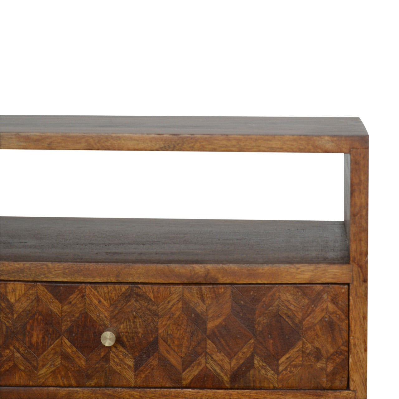Assorted Open Chestnut Bedside Table