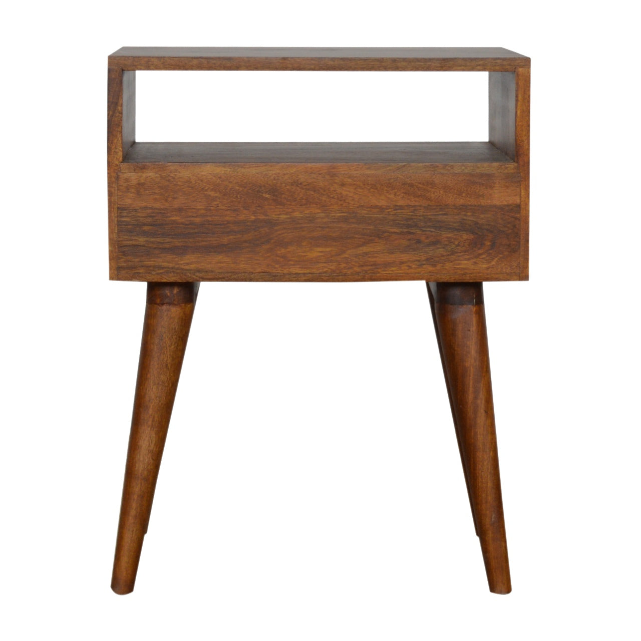 Assorted Open Chestnut Bedside Table