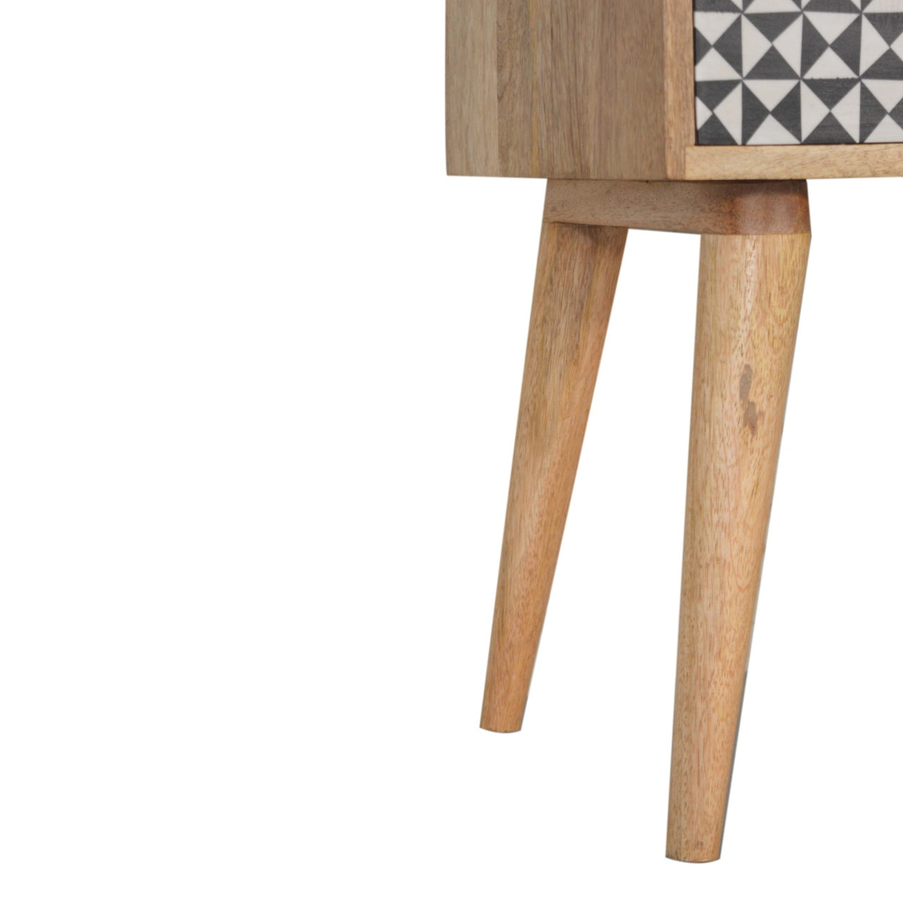 Rafina Bedside Table | Oak Solid Mango Wood