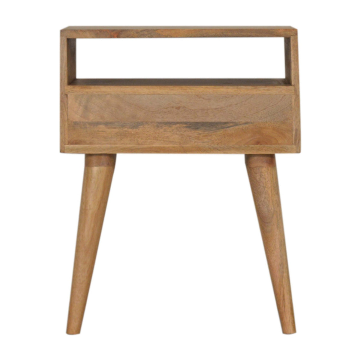 Rafina Bedside Table | Oak Solid Mango Wood
