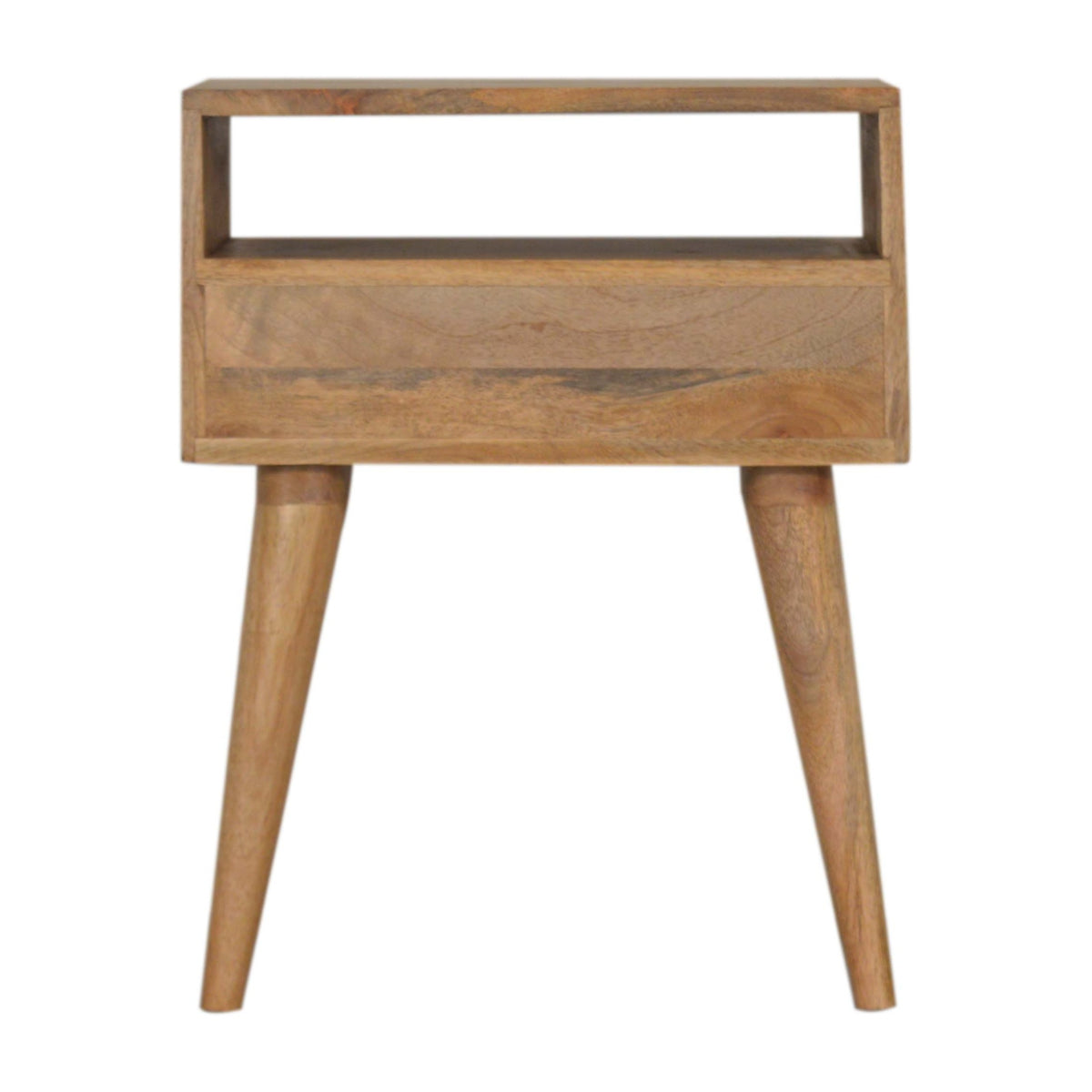 Rafina Bedside Table | Oak Solid Mango Wood